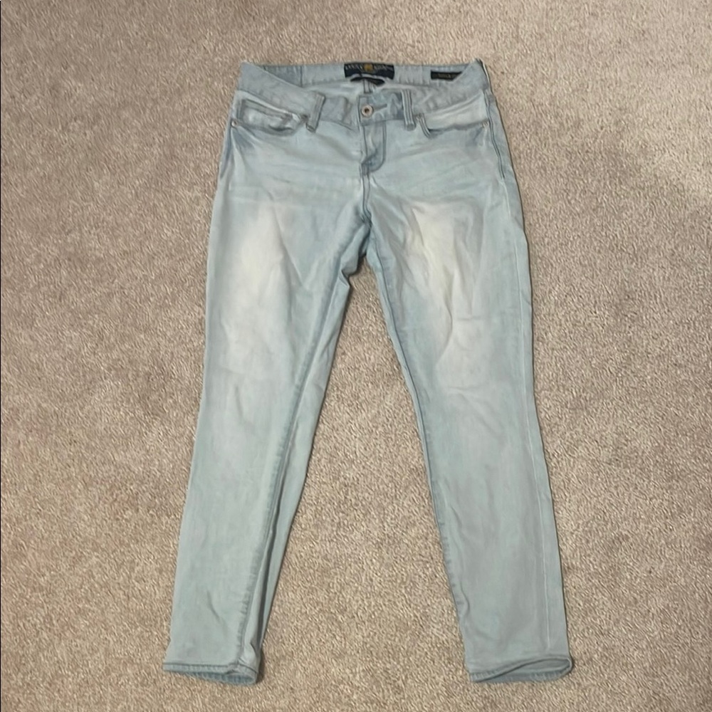 Lucky Brand Light Blue Ankle & Cropped Jeans